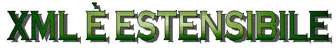 XML è estensibile
